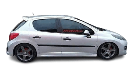 Peugeot 207 (2006 - 2012) R Style Yan Marşpiyel Seti (Plastik)