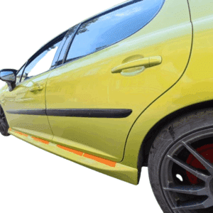 Peugeot 207 (2006 - 2014) Aero Style Yan Marşpiyel Seti (Plastik)