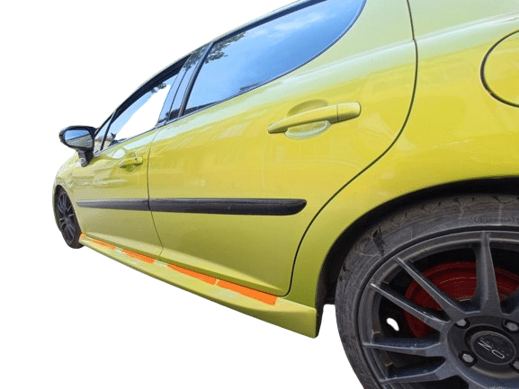 Peugeot 207 (2006 - 2014) Aero Style Yan Marşpiyel Seti (Plastik)