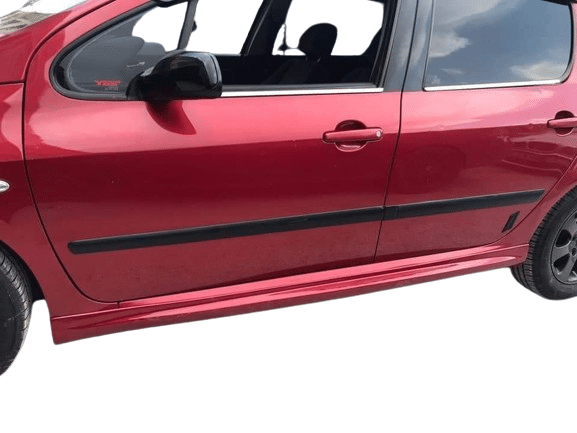 Peugeot 307 (2001 - 2006) R Style Yan Marşpiyel Seti (Plastik)