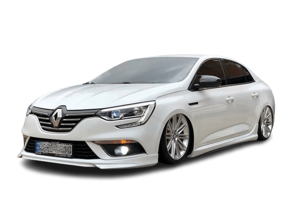 Renault Megane 4 Hb / Sedan (2016-2020) Abt Style Ön Tampon Ek (Plastik)