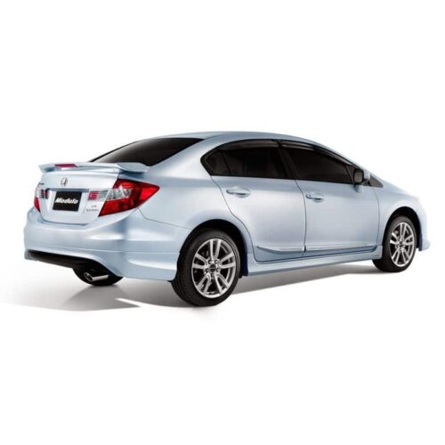 Honda Civic FB7 (2012-2016) Modulo Black Edition Arka Tampon Eki – Difüzör (Plastik)