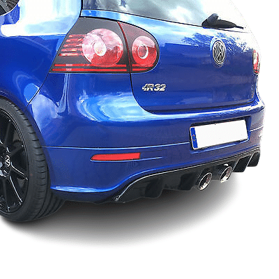 Volkswagen Golf 5 (2003-2009) R32 Custom Arka Tampon Eki (Plastik) - Görsel 5