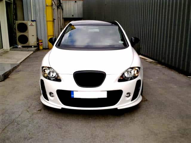 Seat Leon MK2 (2010-2012) Plastik Ön Panjur (Plastik)