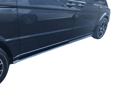 Mercedes Benz Vito W447 (2014 - 2024) Kısa Şase Yan Marşpiyel Seti (Plastik) - Görsel 3