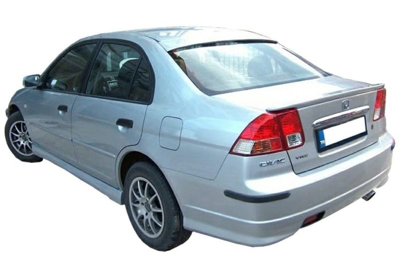 Honda Civic Vtec 2 (2001 - 2007) Sport Style Spoiler (Plastik) - Görsel 2
