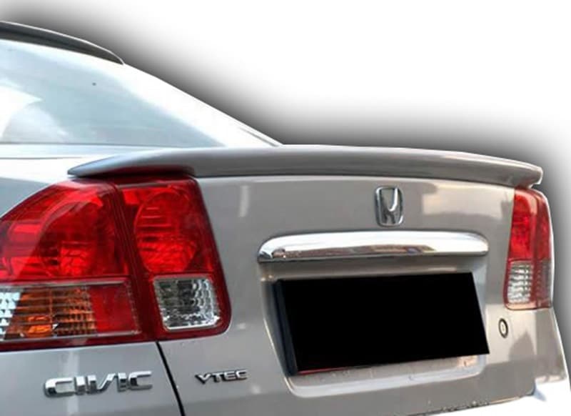 Honda Civic Vtec 2 (2001 - 2007) Sport Style Spoiler (Plastik) - Görsel 3