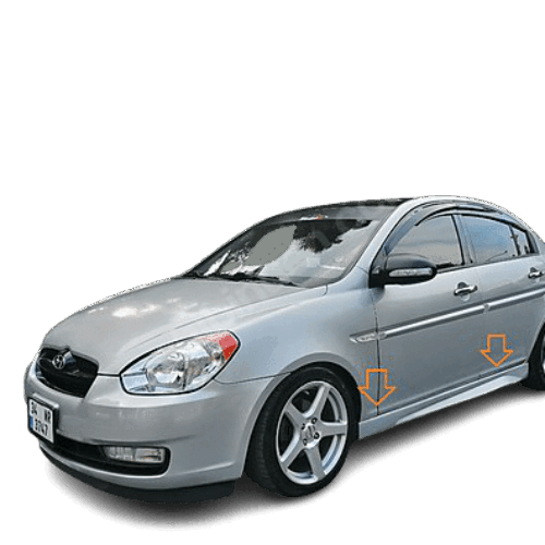 Hyundai Era (2006 – 2012) Marşpiyel Seti (Plastik)