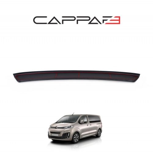 Citroen Jumpy 2017- Yılı ve Sonrası Uyumlu Arka Tampon Eşiği Mat